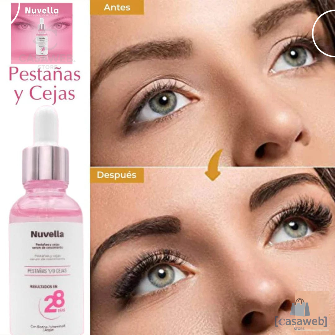 NUVELLA - SERUM DE PESTAÑAS Y CEJAS